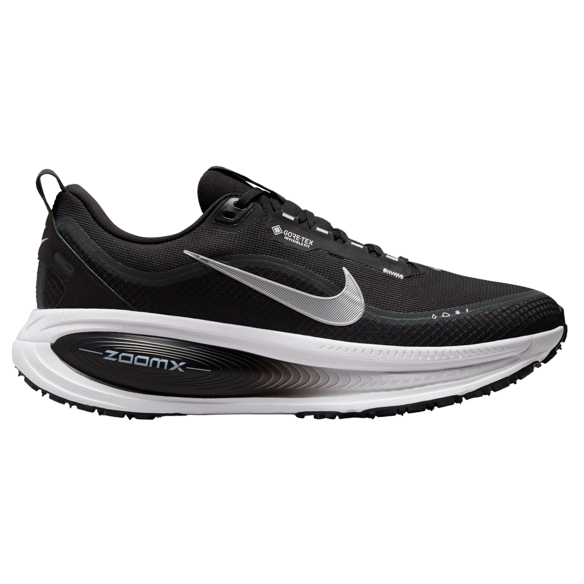 Nike Vomero 18 GTX - Noir/Argent métallique/Anthracite/Blanc - Neutre - HO25