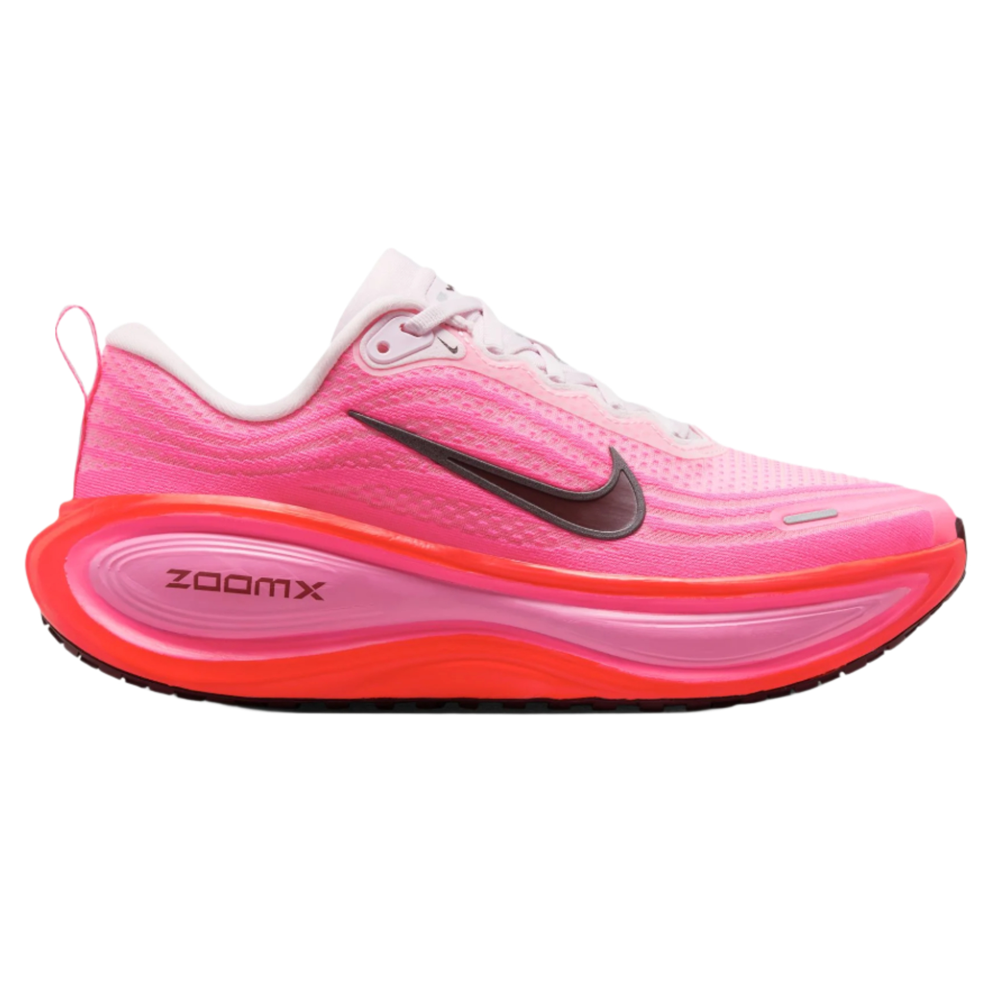 Nike Womens Vomero Plus - Hyper Pink/Burgundy Crush/Bright Crimson - Neutral - AW25