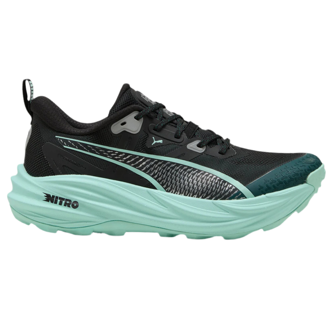 Puma Mens Voyage NITRO 4 - Green Terrain/Mint Melt - Trail - AW25