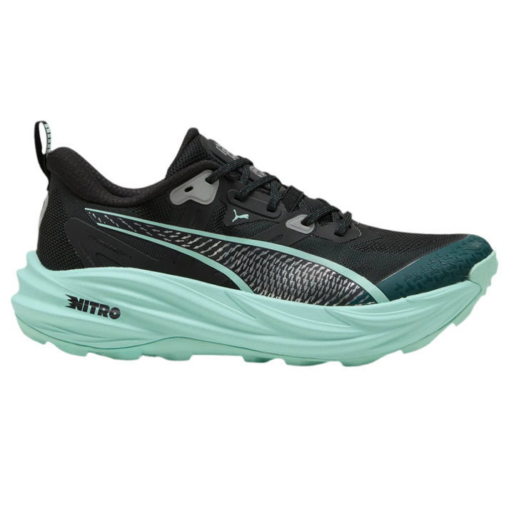 Puma Mens Voyage NITRO 4 - Green Terrain/Mint Melt - Trail - AW25