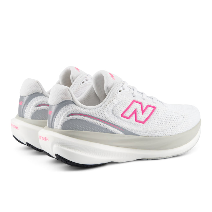 New Balance Womens 1080V15 - White/Pink Heat - Neutral - AW26