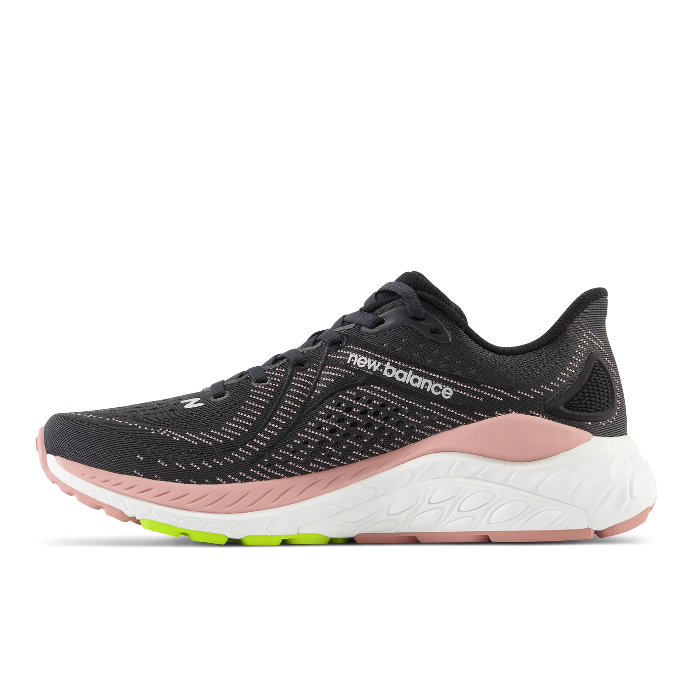 New Balance Womens 860v13 Wide - D Width - Black/Pink Moon - Stability
