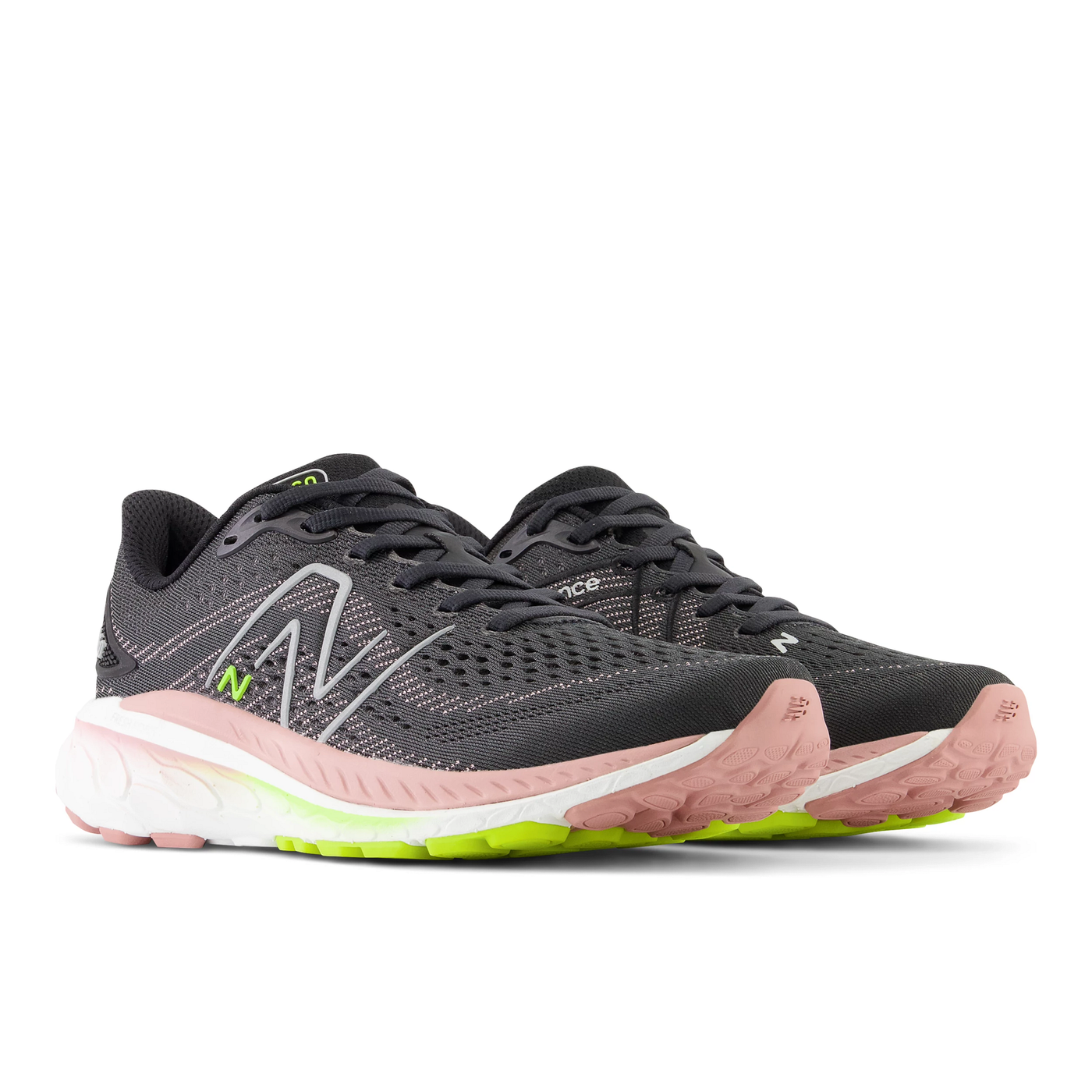 New Balance Womens 860v13 Wide - D Width - Black/Pink Moon - Stability