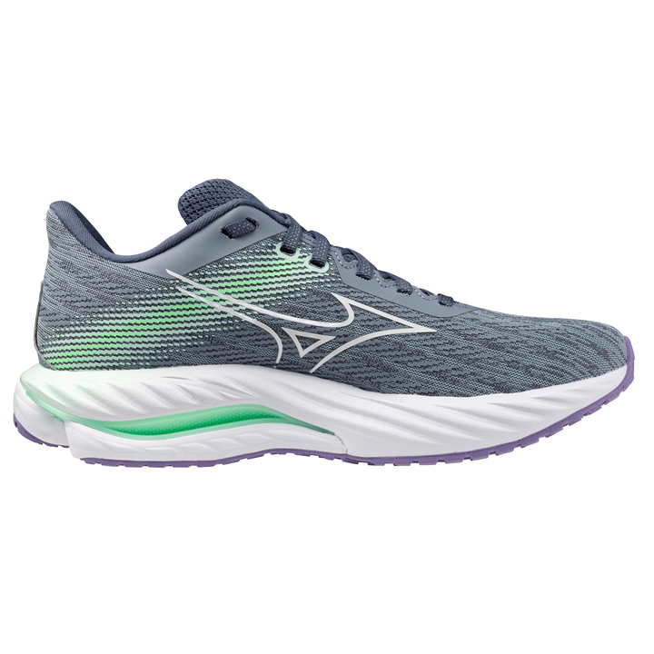 Mizuno Womens Wave Inspire 21 - Tradewinds/White/Neo Mint - Stability - SS25