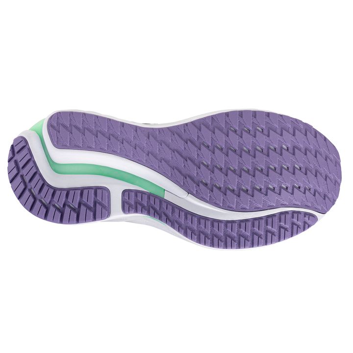 Mizuno Womens Wave Inspire 21 - Tradewinds/White/Neo Mint - Stability - SS25