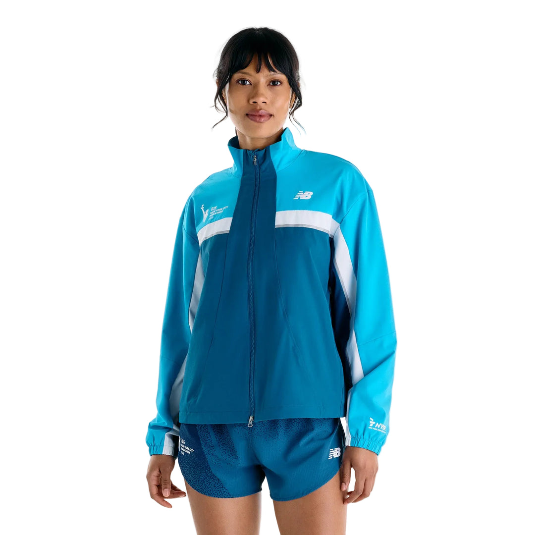 New Balance Womens NYC Marathon Jacket - Streamsong - AW26