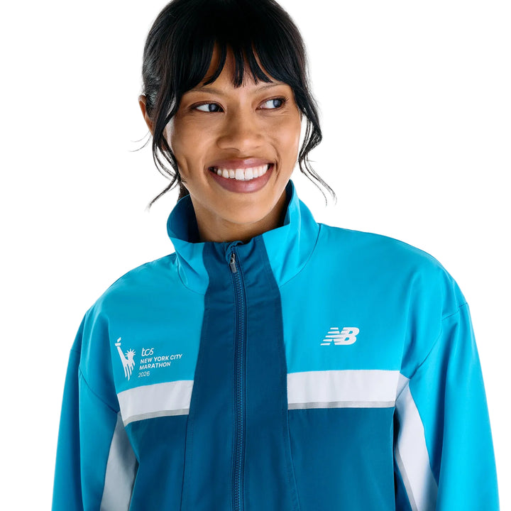 New Balance Womens NYC Marathon Jacket - Streamsong - AW26
