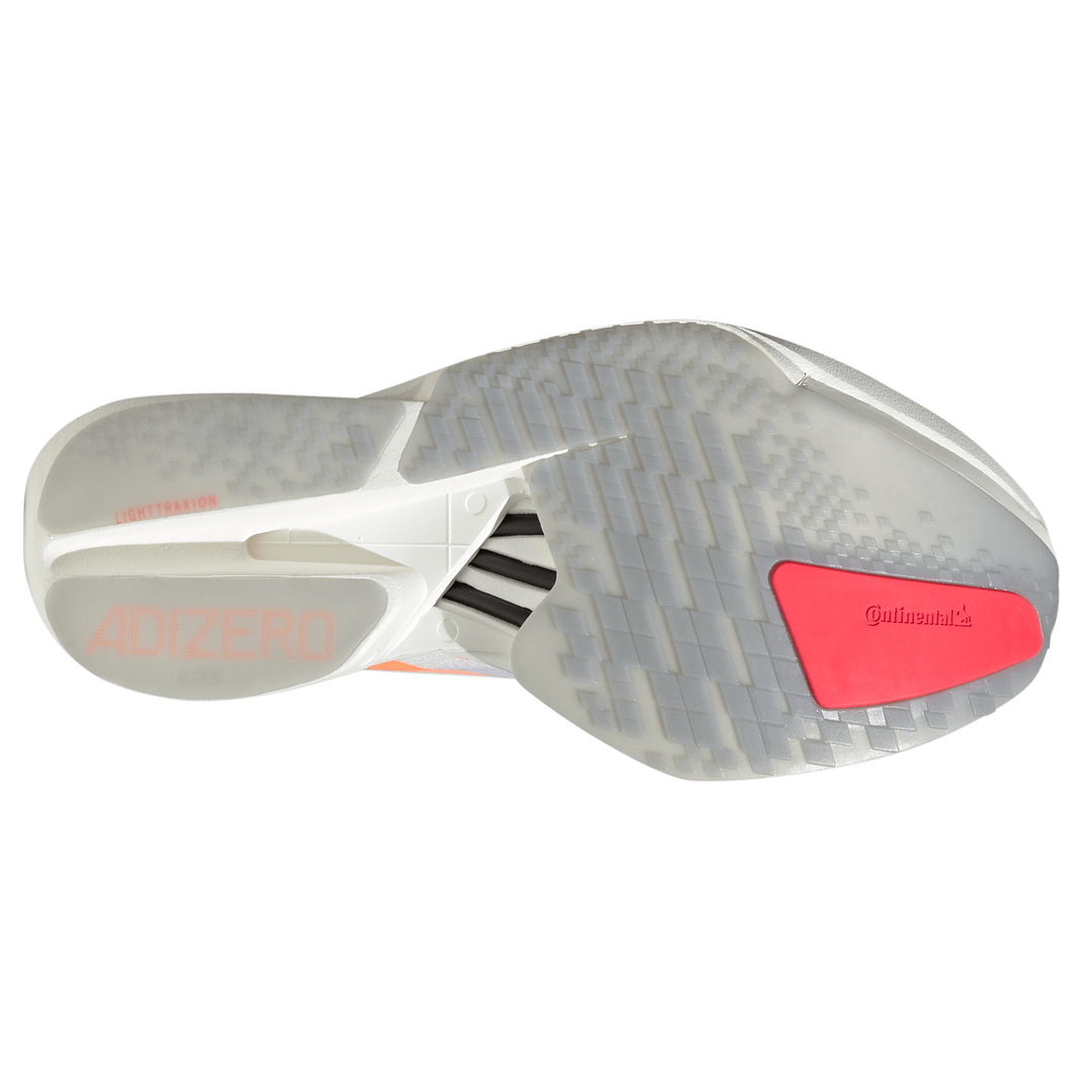 Adidas Womens Adizero Adios Pro 4 - Footwear White/Beam Orange/Lucid Red - Neutral - SS26