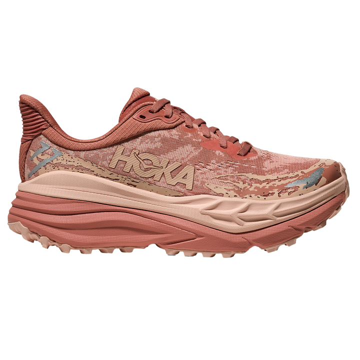 Hoka Womens Stinson 7 - Blush/Rose Latte - Trail - AW25
