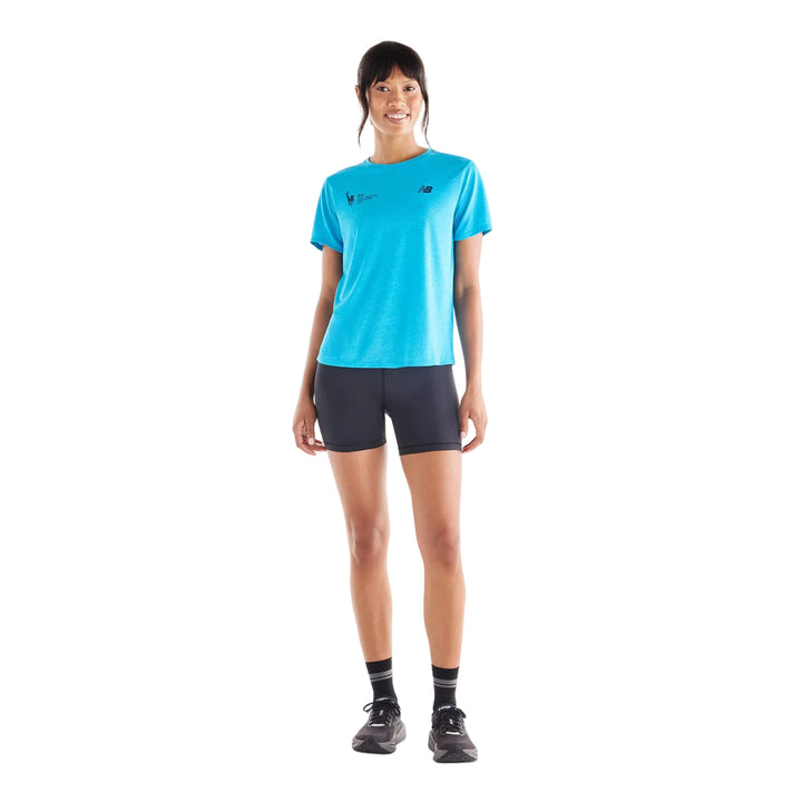 New Balance Womens NYC Marathon Athletics T-Shirt - Altitude - AW26