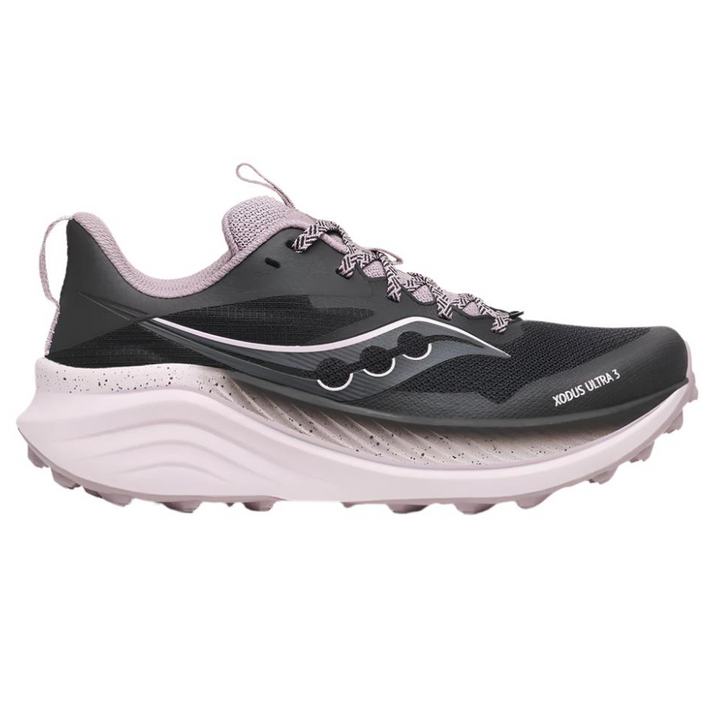 Saucony Womens Xodus Ultra 3 - Black/Quail - Trail - SS25