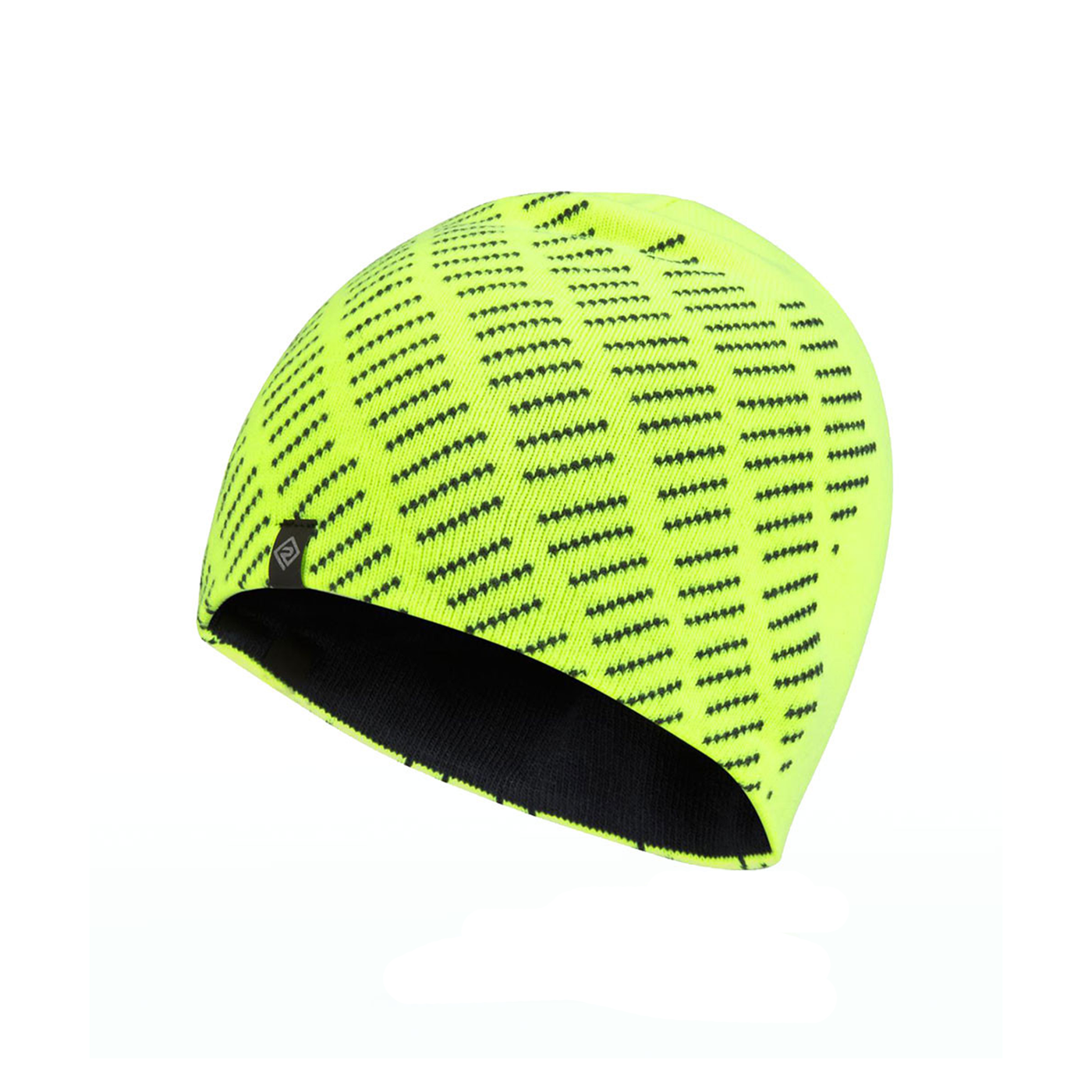 Ronhill Classic Beanie - Fluo Yellow/Charcoal