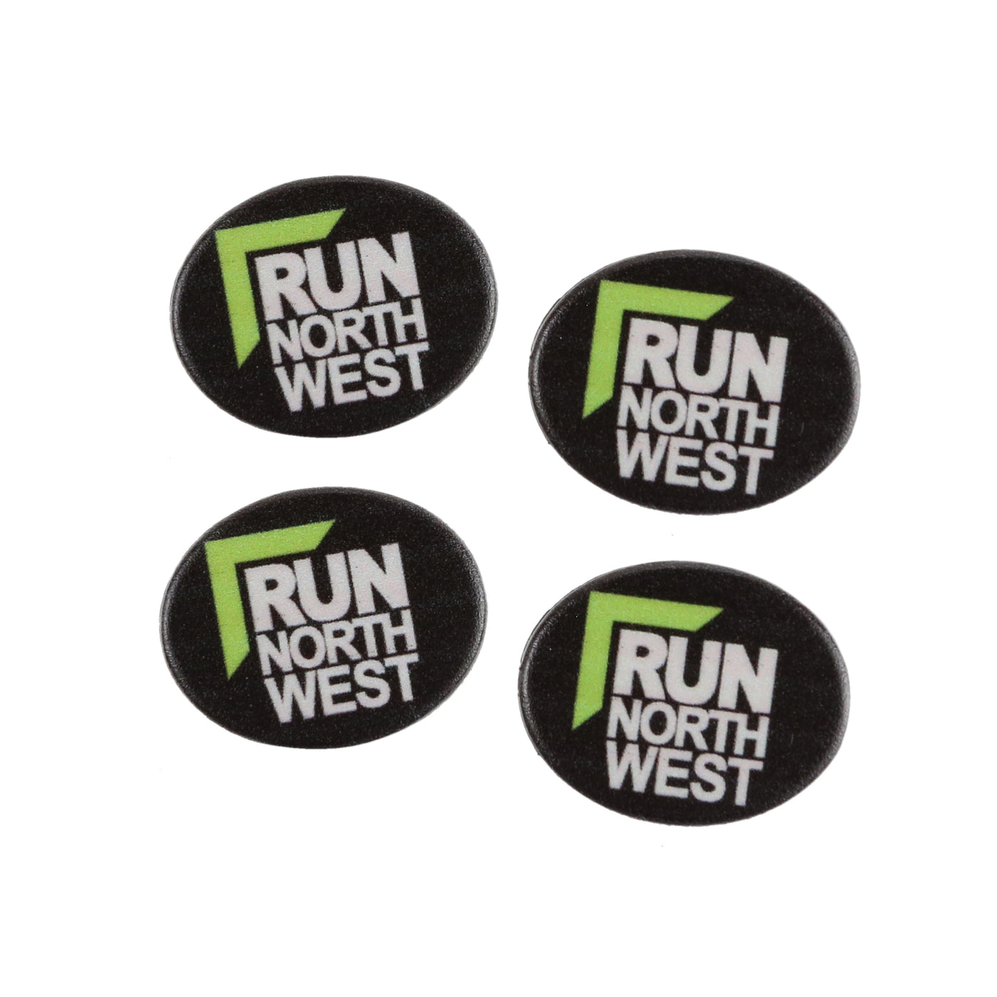 Run North West Number Clips