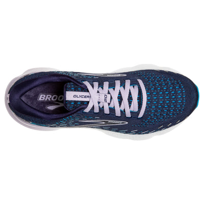 Brooks Womens Glycerin 20 - Peacoat/Ocean/Pastel Lilac - Neutral