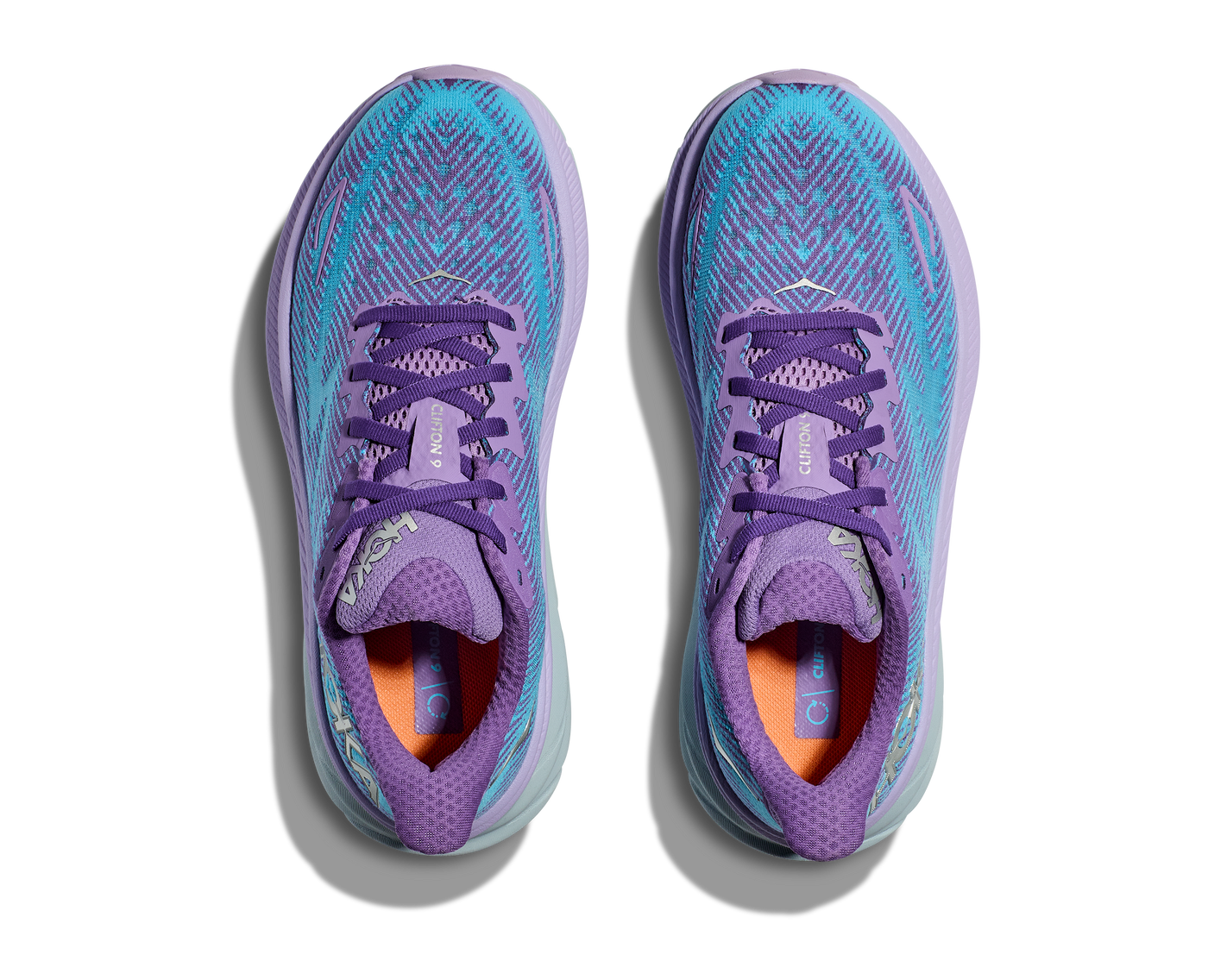 Hoka Womens Clifton 9 - Chalk Violet/Pastel Lilac - Neutral