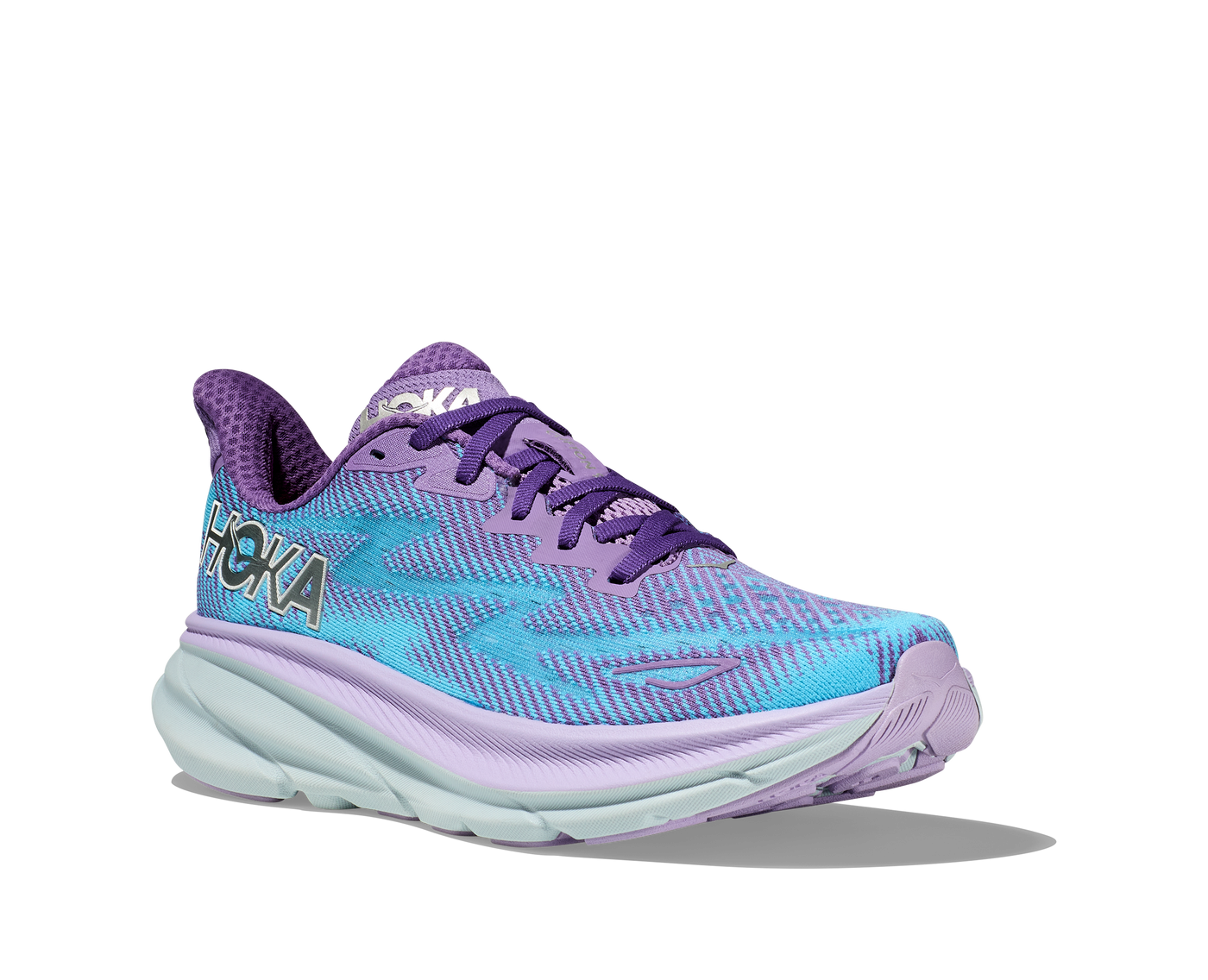 Hoka Womens Clifton 9 - Chalk Violet/Pastel Lilac - Neutral
