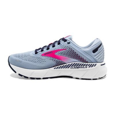 Brooks Womens Adrenaline GTS 22 - Kentucky Blue/Peacoat/Pink - Stability