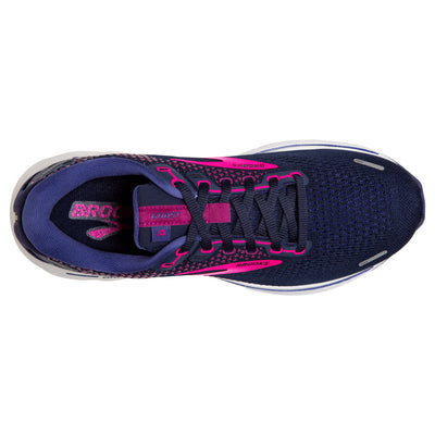 Brooks Womens Ghost 14 - Peacoat/Pink/White - Neutral
