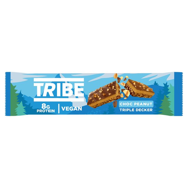 TRIBE Triple Decker Protein Bar - Salted Nut Caramel