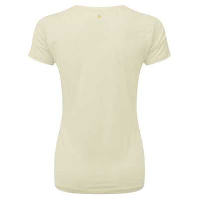 RonHill Womens Tech S/S Tee - Vanilla/Solar