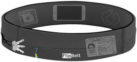 Flip Belt Zipper - Carbon