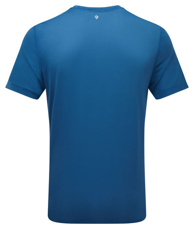 RonHill Mens Tech S/S Tee - Admiral/Limestone