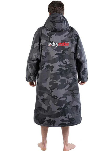 Dryrobe Advance Long Sleeve - Black/Camo