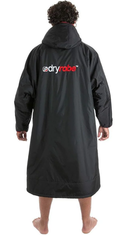 Dryrobe Advance Long Sleeve - Black/Red