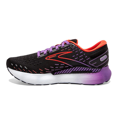 Brooks Womens Glycerin GTS 20 - Black/Bellflower/Fiesta - Stability