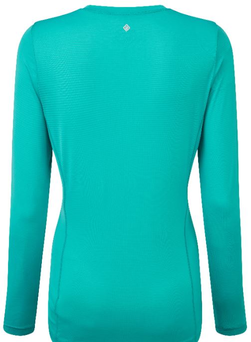 RonHill Womens Tech L/S Tee - Jade/Grape