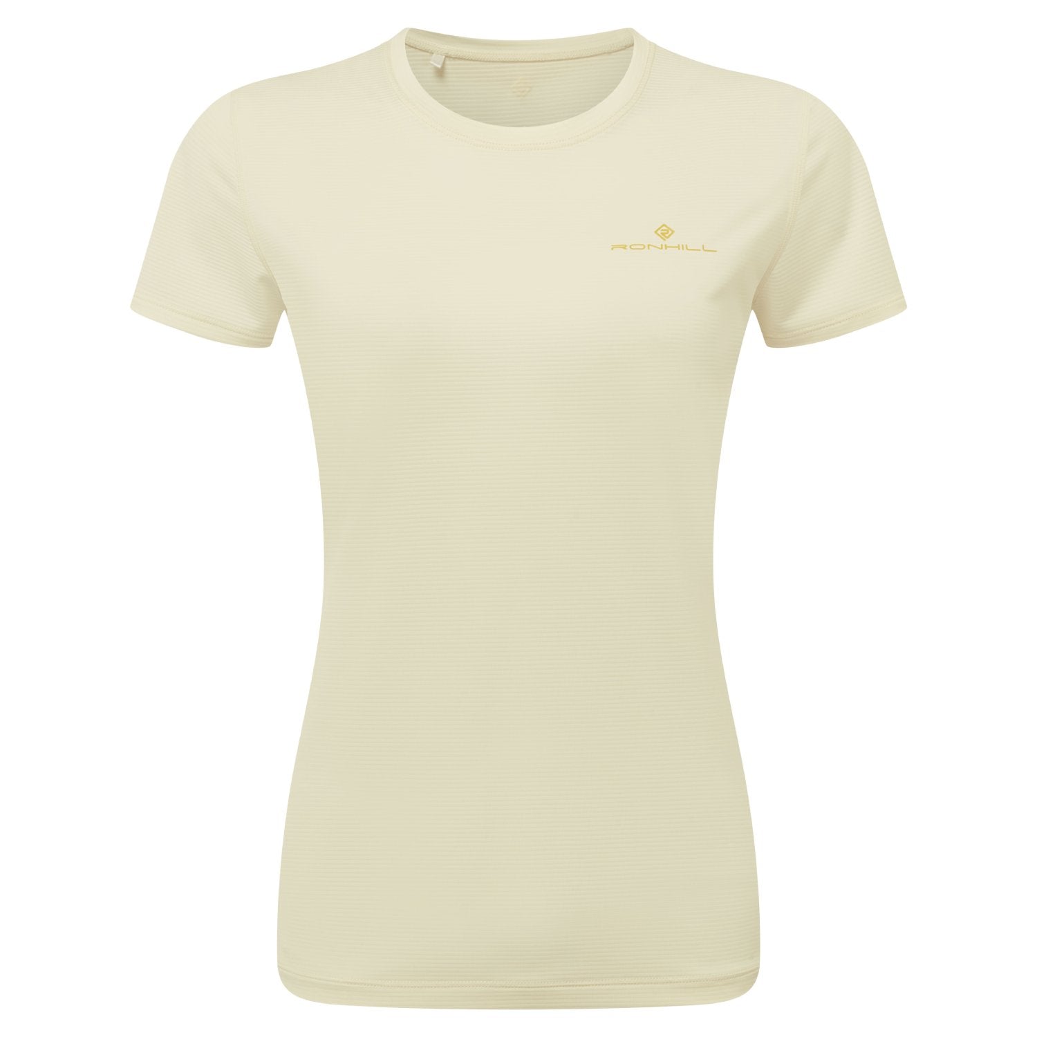 RonHill Womens Tech S/S Tee - Vanilla/Solar