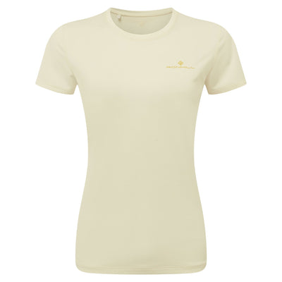 RonHill Womens Tech S/S Tee - Vanilla/Solar