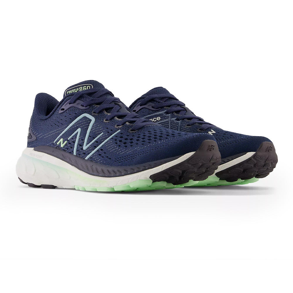 New Balance Womens 860v13 - Navy/Bleach Blue/Green - Stability