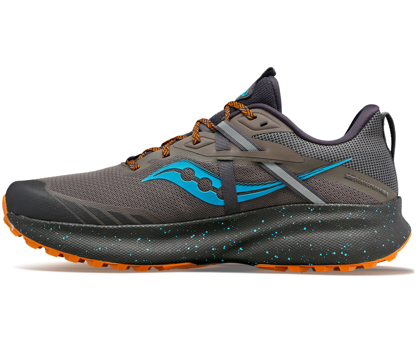 Saucony Mens Ride 15 TR - Pewter/Agave - Trail