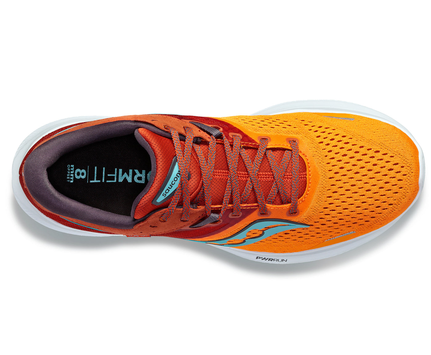 Saucony Mens Ride 16 - Marigold/Lava - Neutral