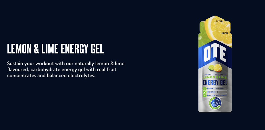 OTE Gel Energy - Lemon and Lime