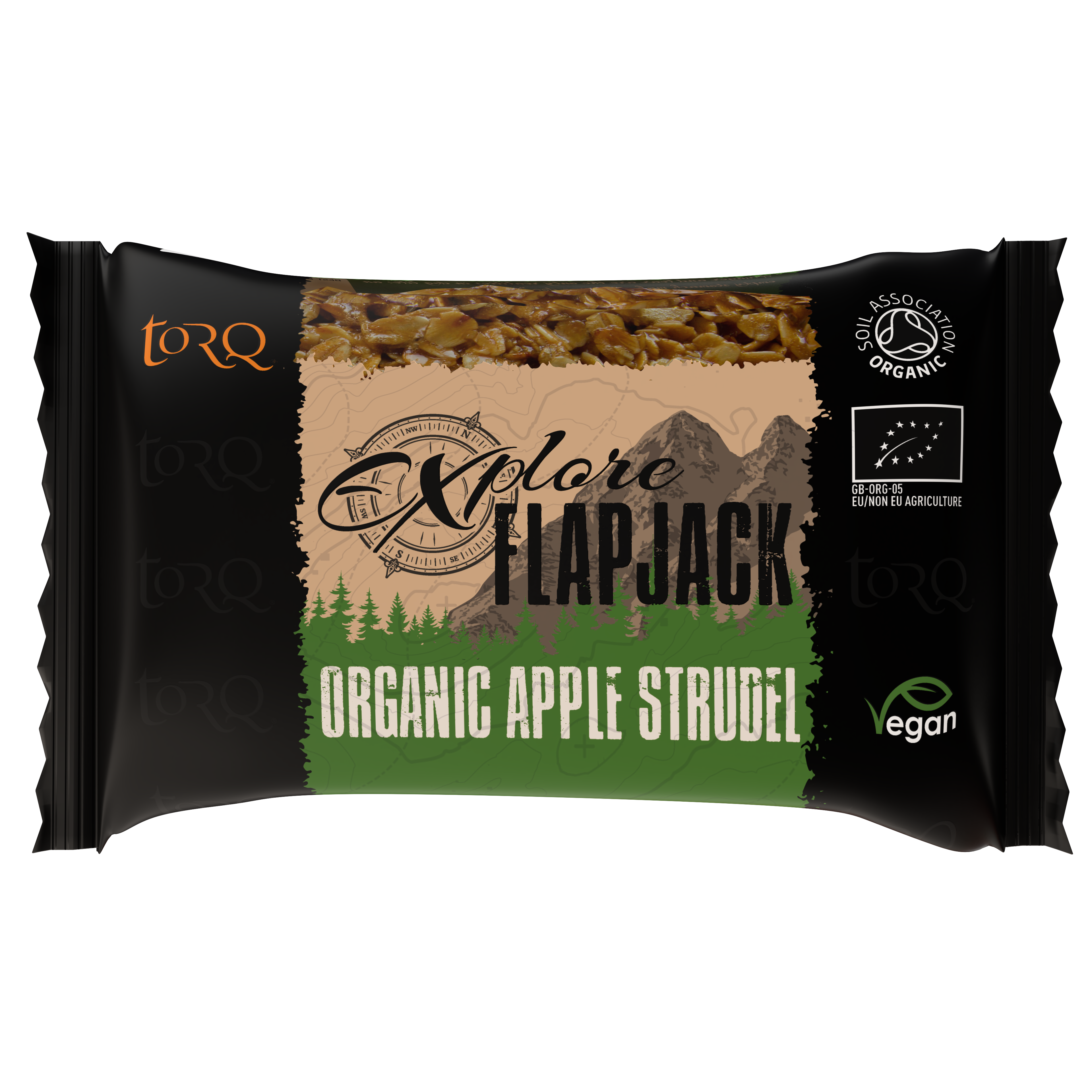 Torq Explore Flapjack - Organic Apple Strudel