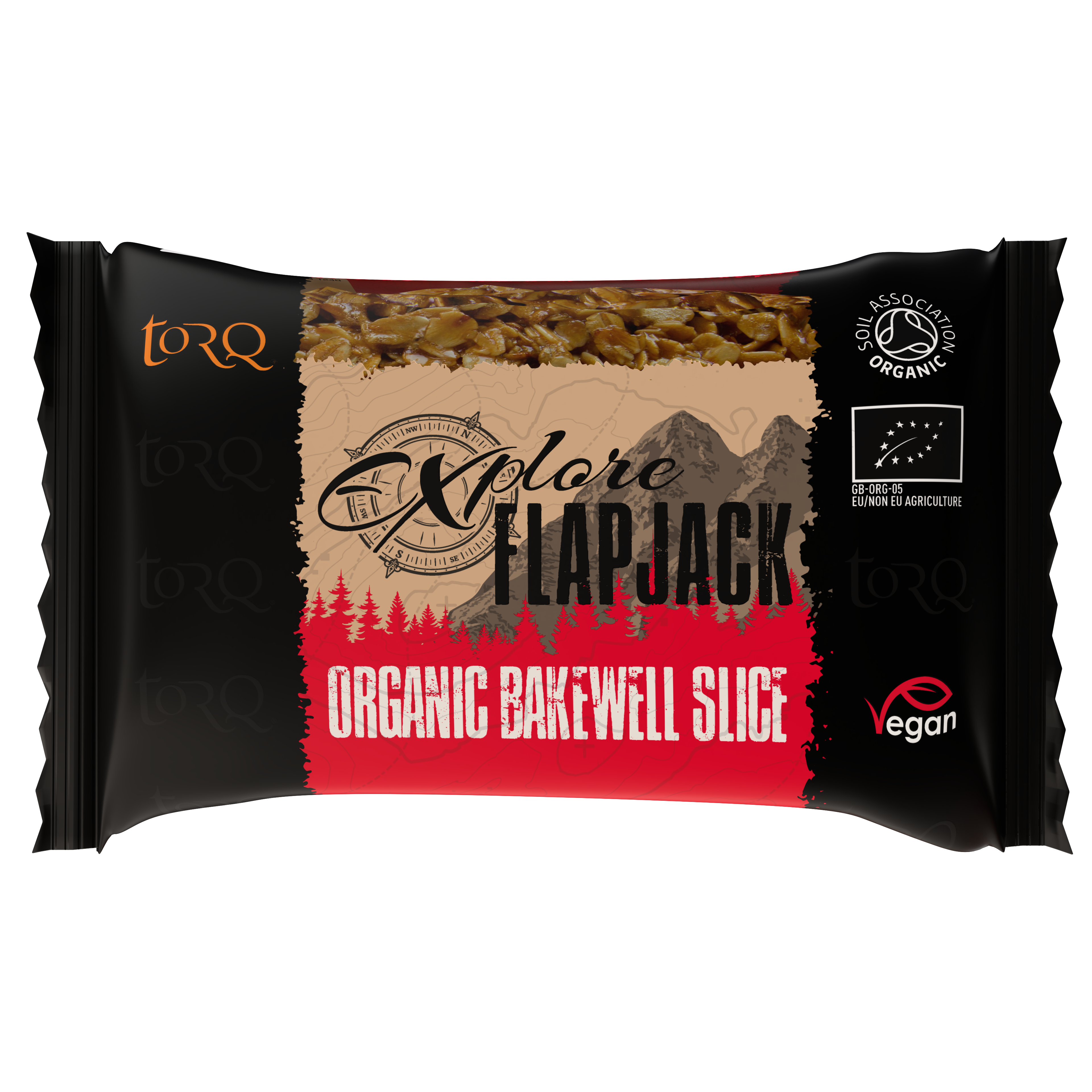 Torq Explore Flapjack - Organic Bakewell Slice