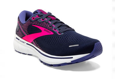 Brooks Womens Ghost 14 - Peacoat/Pink/White - Neutral
