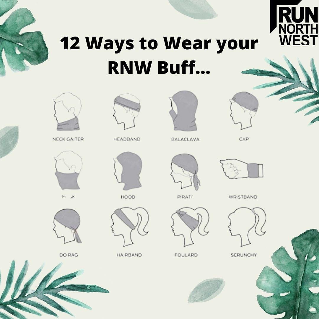 Run North West Buff - Black