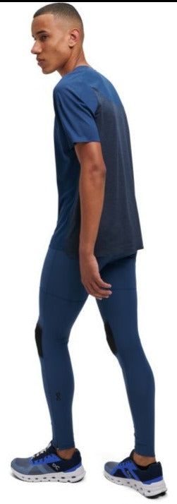 ON Mens Performance SS Tee - Denim/Navy