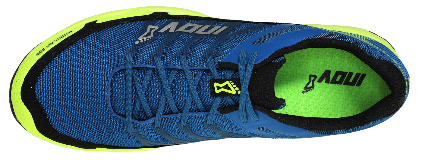 Inov8 Mens Mudclaw 300 - Blue/Yellow - Trail