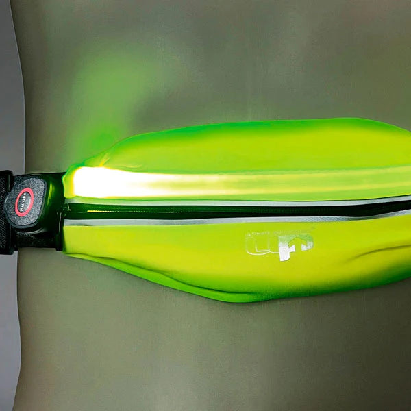 Ultimate Performance Ease LED Runners Waist Pack - Yellow