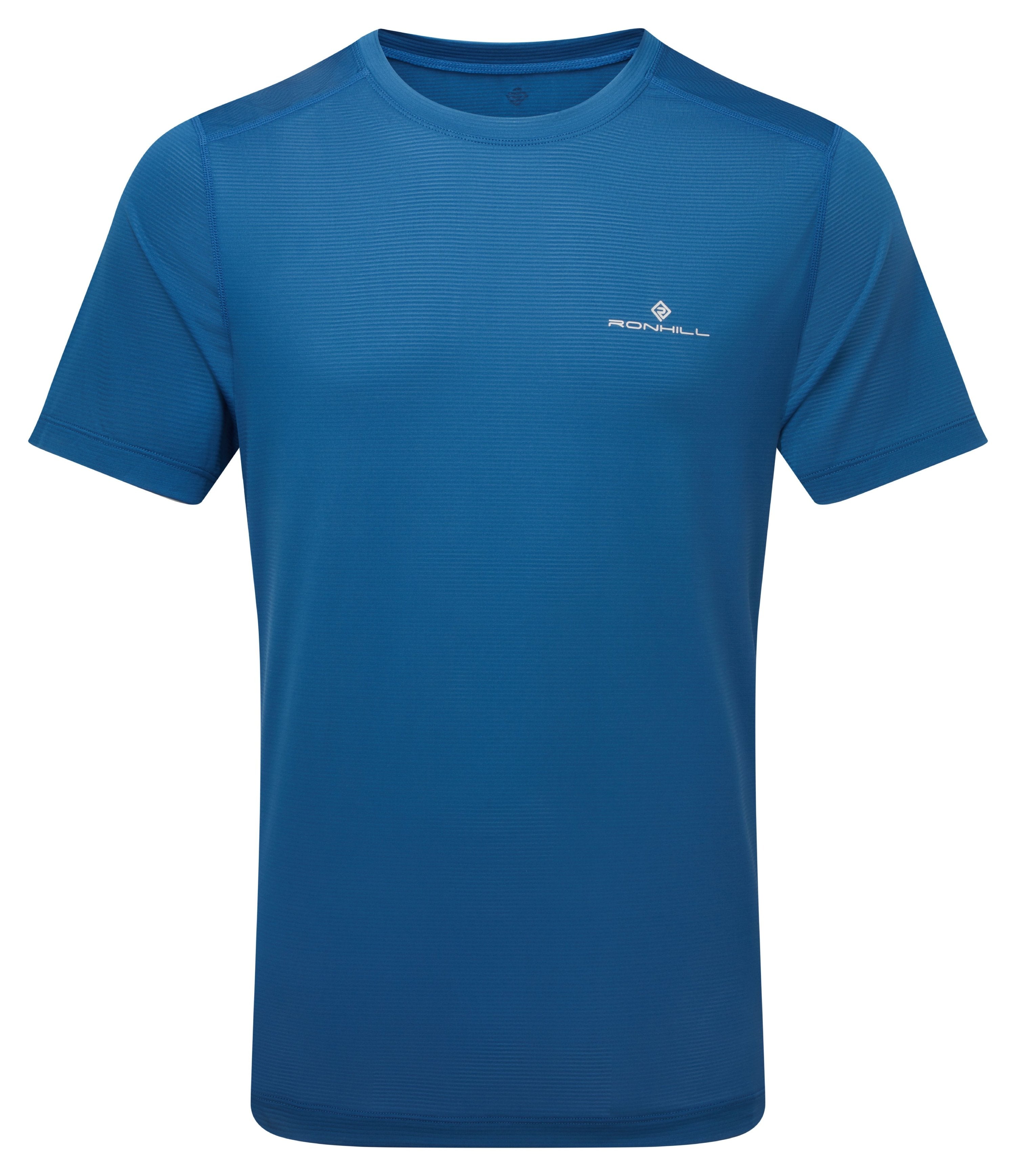RonHill Mens Tech S/S Tee - Admiral/Limestone